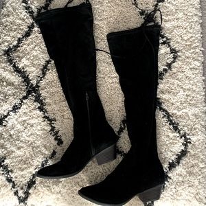 Above knee high boots